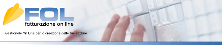 FOL || Fatturazione On Line || Il Gestionale On Line per la creazione delle tue fatture.